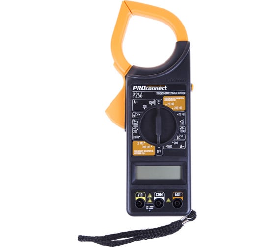 Клещи токоизмерительные Р266 Proconnect 13-3050